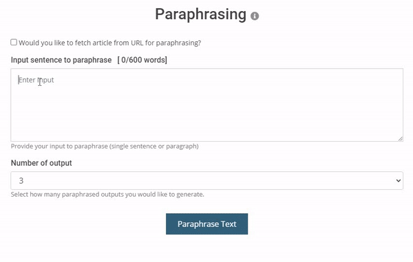 Best online Paraphrasing tool of 2021 for article rewriting or spinning. Rephrase the article or paragraph with AI paraphraser by Machinewrite.